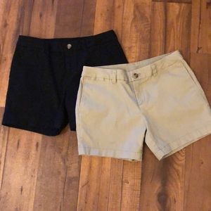 Lot of 2 Faded Glory Chino Shorts